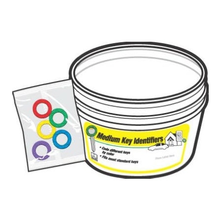 Hy-Ko Prod 25PC 5PK Key Identifier KB130-BKT